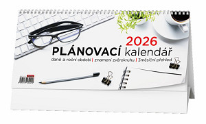 Plánovací daňový kalendář 2026 - stolní kalendář