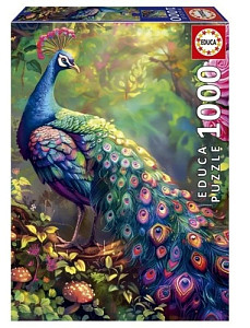 Puzzle Paví zahrada 1000 dílků