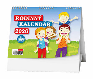 Rodinný kalendář 2026 - stolní kalendář