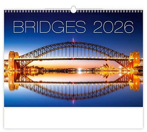 Bridges 2026 - nástěnný kalendář