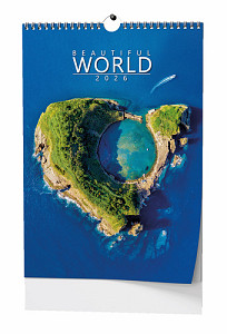 Beautiful world 2026 - nástěnný kalendář