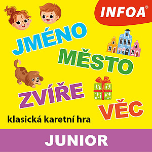 Jméno, město, zvíře, věc - JUNIOR - Krabicová hra