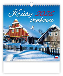 Krásy venkova 2026 - nástěnný kalendář