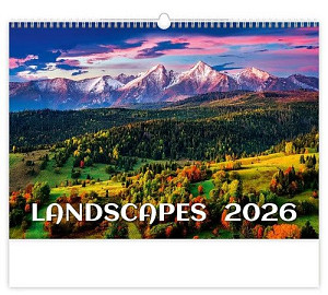 Landscapes 2026 - nástěnný kalendář