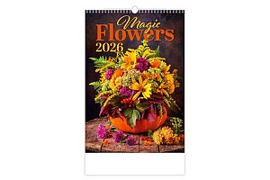 Magic Flowers 2026 - nástěnný kalendář