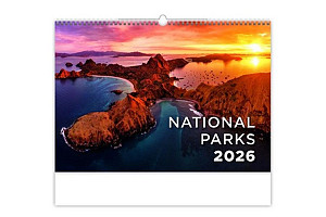 National Parks 2026 - nástěnný kalendář