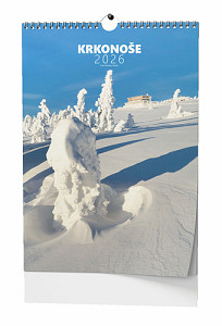Krkonoše 2026 - nástěnný kalendář