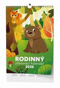 Rodinný plánovací kalendář - nástěnný kalendář