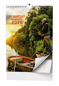 Rybářský kalendář 2026 - nástěnný kalendář