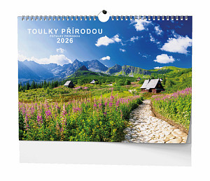 Toulky přírodou - nástěnný kalendář