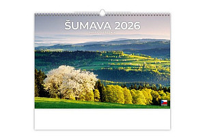 Šumava 2026 - nástěnný kalendář
