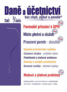 Daně a účetnictví bez chyb, pokut a penále