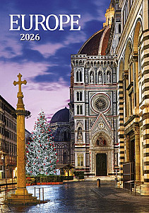 Europe 2026 - nástěnný kalendář