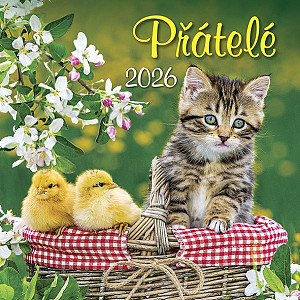 Přátelé 2026 - nástěnný kalendář