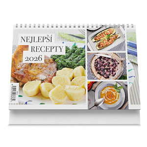Nejlepší recepty 2026 - stolní kalendář