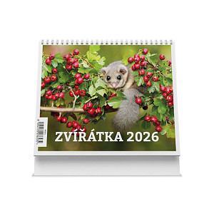 Zvířátka 2026 - stolní kalendář