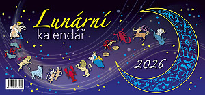 Lunární kalendář 2026 - stolní kalendář