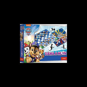 Hra Dáma a Mlýn Tlapková patrola