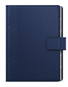 Denní diář 2026 Ctirad s výsekem Elite A5 modrá