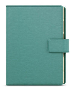 Denní diář 2026 Ctirad s výsekem Elite A5 tyrkysová