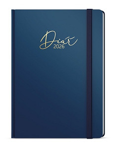 Týdenní diář 2026 Prokop Luxi B6 modrá