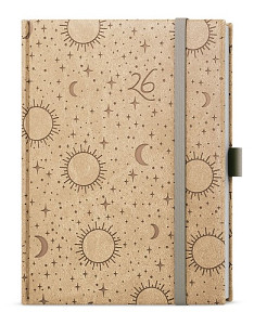 Denní diář 2026 Adam Vivella B6 Hvězdy