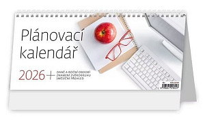 Plánovací kalendář 2026 - stolní kalendář