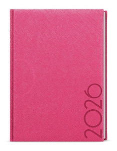 Denní diář 2026 David Tora A5 růžová