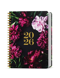 Denní diář 2026 David Twin Pivoňky