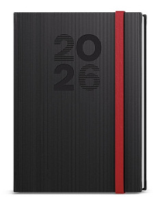 Denní diář 2026 David Vigo A5 černá