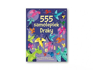 555 samolepiek Draky