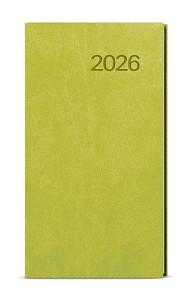 Týdenní diář 2026 Jakub Vivella kapesní zelená