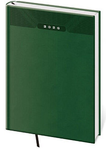 Týdenní diář 2026 B5 Print Classic zelený