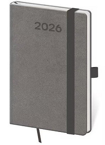 Kapesní diář 2026 Print Pop šedý