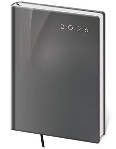 Denní diář 2026 A5 Vario Grey design