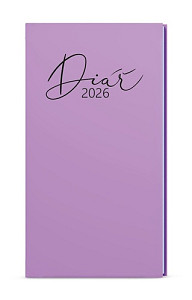 Týdenní diář 2026 Jakub Lamino Pastel kapesní fialová