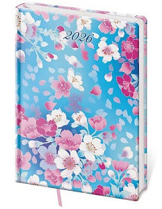 Denní diář 2026 A5 Vario Lyra Blossom