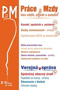 Práce a Mzdy, bez chýb, p§ kút a penále 8-9/2025