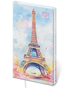 Kapesní diář 2026 Vario Lyra Paris