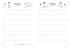 Denní diář 2026 B6 Vario Lyra Blossom