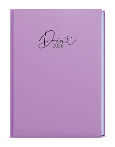 Týdenní diář 2026 Prokop Lamino Pastel B6 fialová