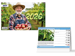Zahradkářský kalendář 2026 - stolní kalendář