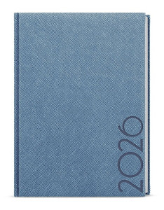 Týdenní diář 2026 Prokop Tora B6 modrošedá