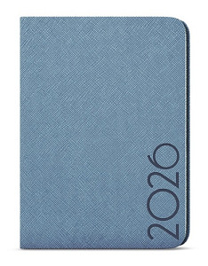 Týdenní diář 2026 Zoro Toro A5 modrošedá