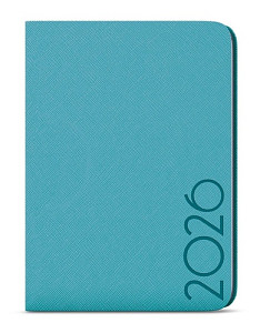 Týdenní diář 2026 Zoro Toro A5 tyrkys
