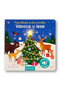 Moje blikající zvuková knížka Vánoce v lese