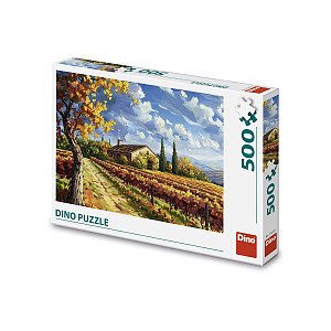 Puzzle 500 Malovaná vinice