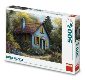 Puzzle 500 Modrý domeček