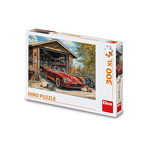 Puzzle 300XL Jaguár v garáži