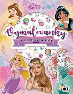 Maľovanky s tetovaním Disney Princezné